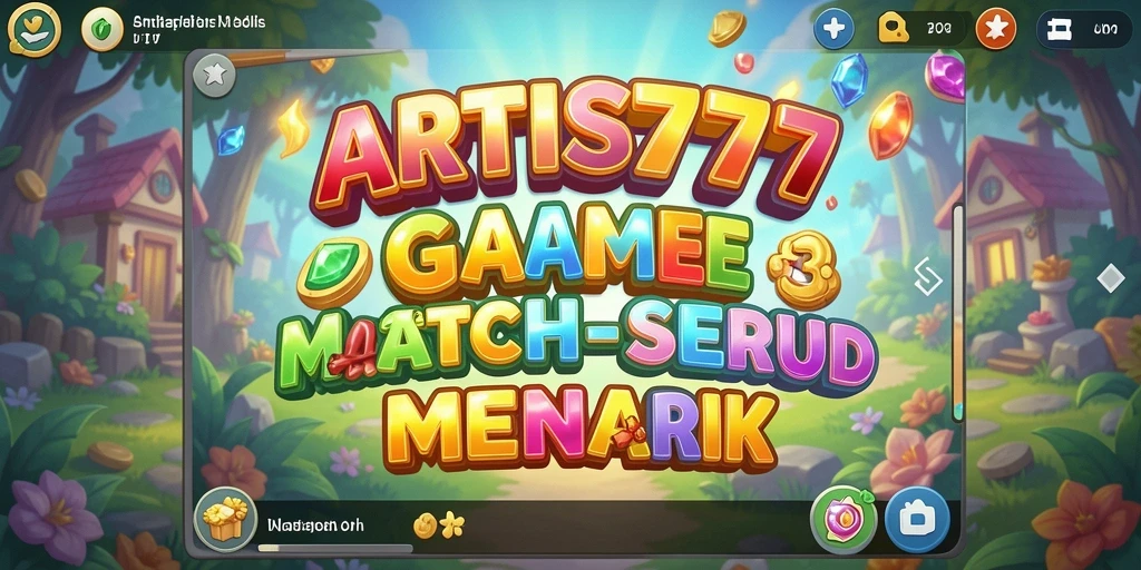 Tampilan menarik dari gameplay ARTIS777 dengan kombinasi warna yang cerah.
