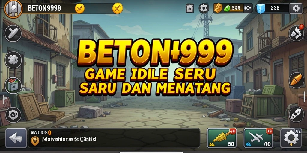 Tampilan gameplay <strong>BETON999</strong> dengan aksi konstruksi yang menyenangkan.