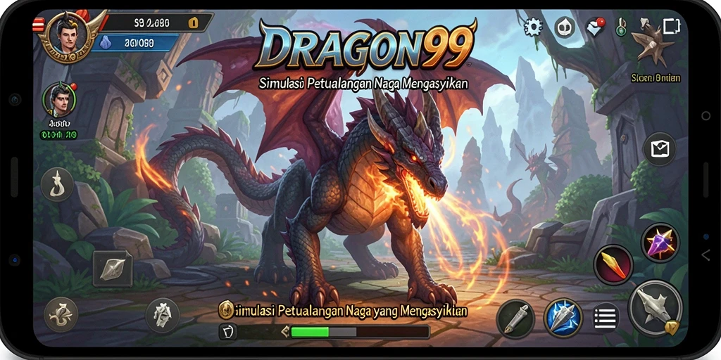 Tampilan gameplay <strong>DRAGON99</strong> yang menakjubkan dan interaktif.
