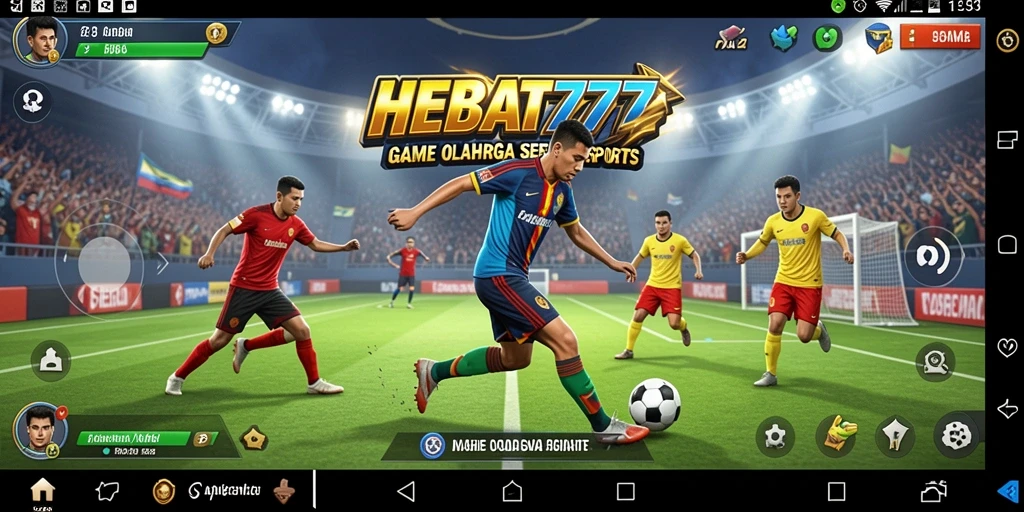 Gameplay HEBAT777 yang penuh aksi dan kompetisi seru.