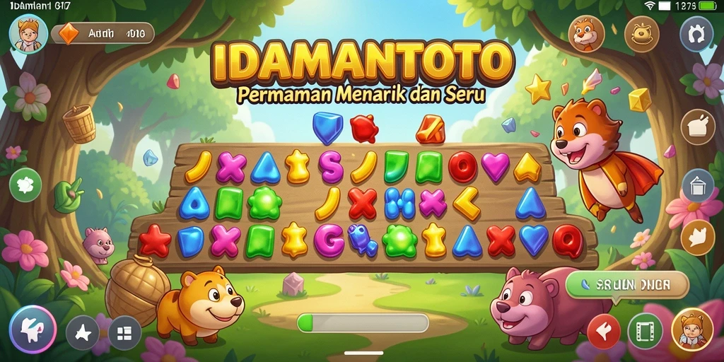 Tampilan gameplay menantang di IDAMANTOTO yang menarik.