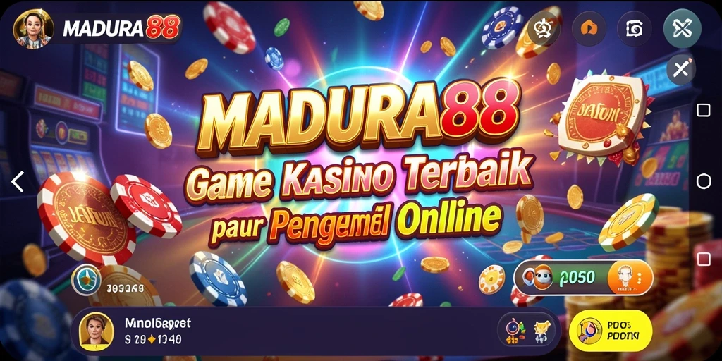 Tampilan gameplay MADURA88 yang menakjubkan dan mengasyikkan.