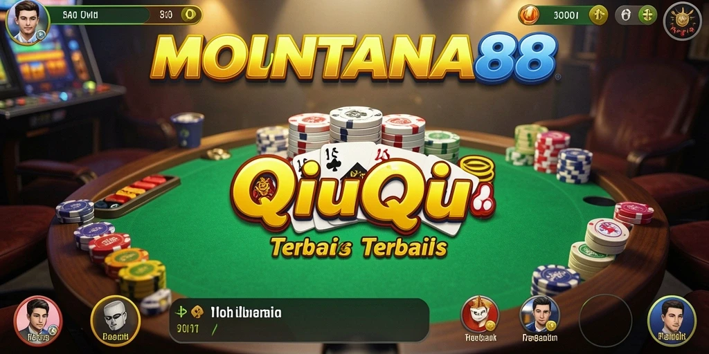 Tampilan gameplay MONTANA88 dengan suasana seru QiuQiu.