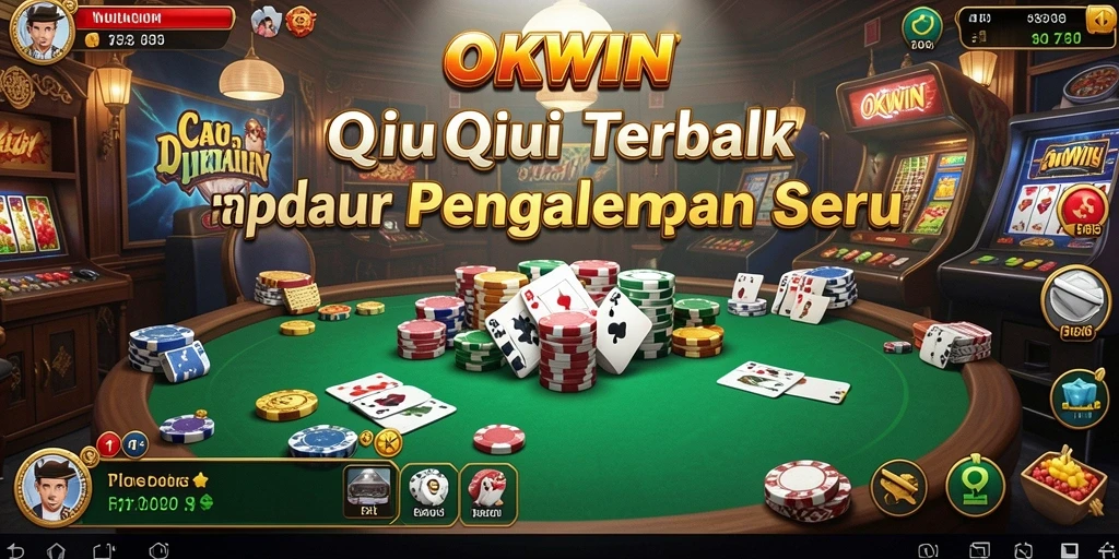 Gameplay QiuQiu yang seru dan menantang dari OKWIN.