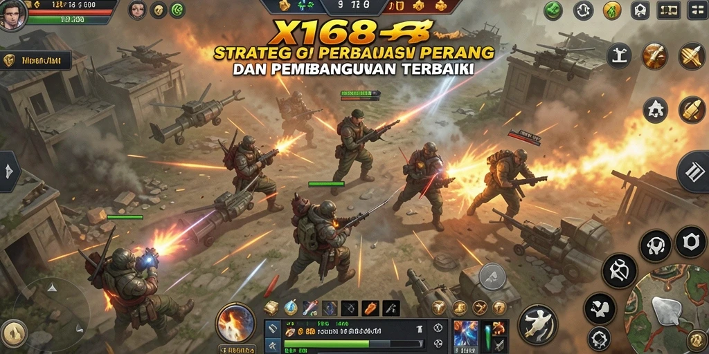 Gameplay seru dan tantangan strategi di X168.
