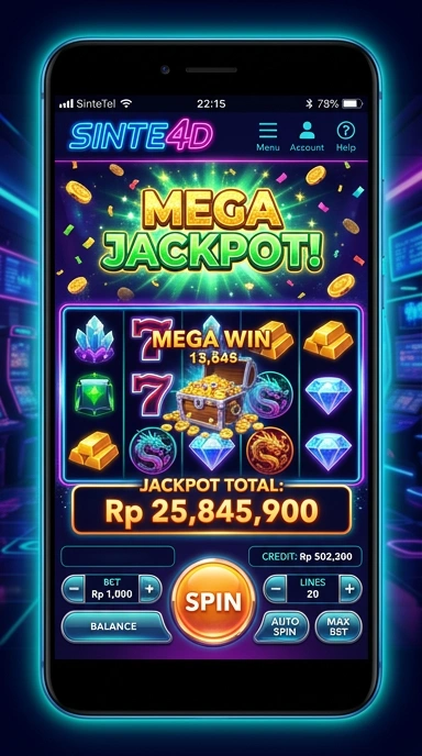 Screenshot detail informasi aplikasi di sinte4d.
